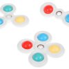 Sensorinis „Fidget Spinner“ su siurbtuku ir apyrankėmis – 3 vnt.