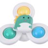 Sensorinis „Fidget Spinner“ su siurbtuku ir apyrankėmis – 3 vnt.