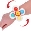 Sensorinis „Fidget Spinner“ su siurbtuku ir apyrankėmis – 3 vnt.