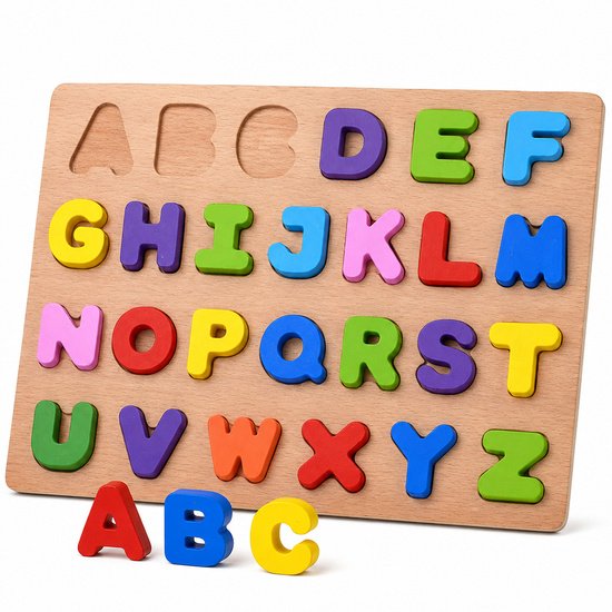 pol_pm_Puzzle-drewniane-ALFABET-LITERKI-ukladanka-edukacyjna-26-ele-ZA6575-23956_9 Medinė dėlionė ABĖCĖLĖ – spalvingos raidės
