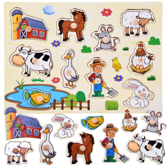 pol_pm_Puzzle-drewniane-FARMA-ukladanka-z-uchwytami-10-elementow-ZA6416-23872_8 Medinė dėlionė ŪKIS su rankenėlėmis