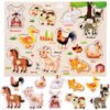 pol_pm_Puzzle-drewniane-FARMA-ukladanka-z-uchwytami-i-ang-slowkami-10-ele-ZA6418-23874_4 Medinė dėlionė NAMINIAI GYVŪNAI su rankenėlėmis