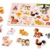 pol_pm_Puzzle-drewniane-FARMA-ukladanka-z-uchwytami-i-ang-slowkami-10-ele-ZA6418-23874_5 Medinė dėlionė NAMINIAI GYVŪNAI su rankenėlėmis