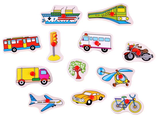 pol_pm_Puzzle-drewniane-POJAZDY-ukladanka-12-ele-drewniany-sorter-ZA4720-19991_3 Medinė dėlionė „Transporto priemonės“ – 12 dalių