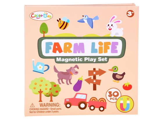 pol_pm_Ukladanka-Magnetyczna-Farma-Zwierzeta-Plansza-30-Magnesow-ZA6405-23860_2 Magnetinė dėlionė „Ūkis“ – 30 magnetinių detalių