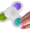Sensorinis „Fidget Spinner“ žaislas su siurbtukais – 3 vnt.
