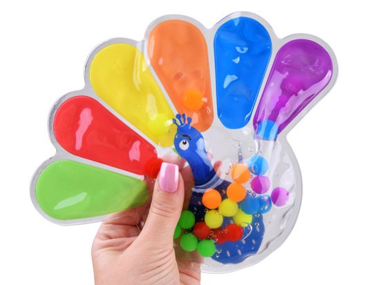 pol_pm_Zabawka-Sensoryczna-Fidget-Toys-Paw-do-Sciskania-z-Kolorowe-Kuleczki-ZA6552-23933_3 Sensorinis žaislas „Fidget Toys“ – silikoninis povas su spalvotais rutuliukais
