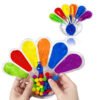 pol_pm_Zabawka-Sensoryczna-Fidget-Toys-Paw-do-Sciskania-z-Kolorowe-Kuleczki-ZA6552-23933_6 Sensorinis žaislas „Fidget Toys“ – silikoninis povas su spalvotais rutuliukais