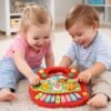 Pianinko-interaktywne-organki-edukacyjne-odglosy-zwierzat-farma-182586 Edukacinis pianinas vaikams „Ūkis“ – gyvūnų garsai ir melodijos